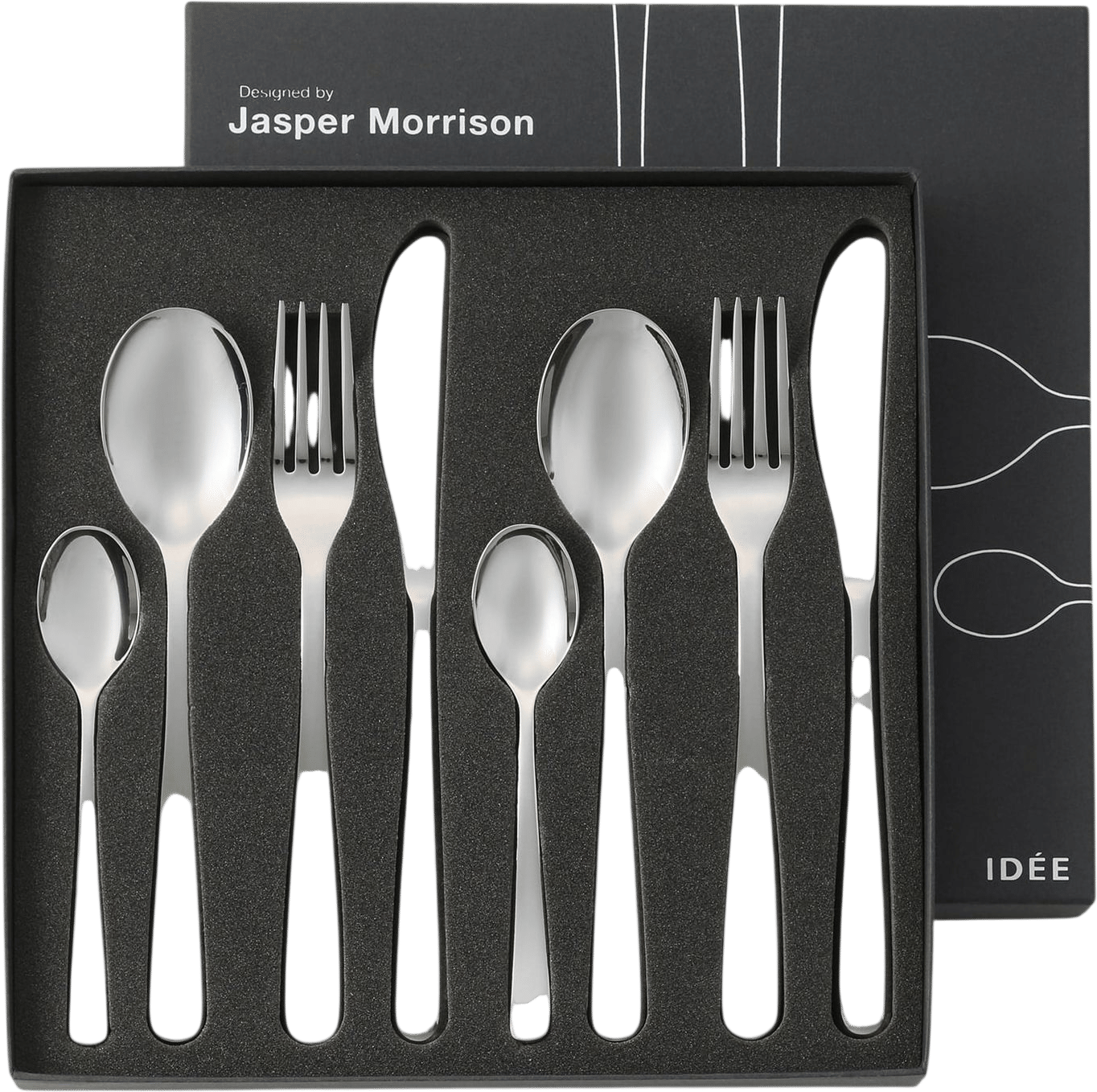 Muji Idée Jasper Morrison Cutlery 8 Piece Set