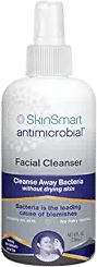 antimicrobial facial cleanser spray