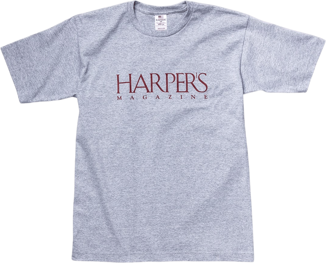 Harper's Magazine Gray T-Shirt