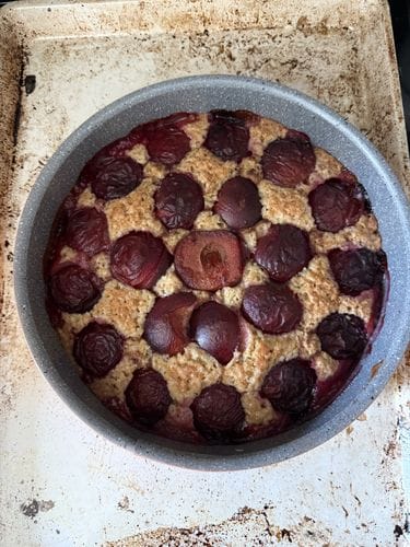 plum torte