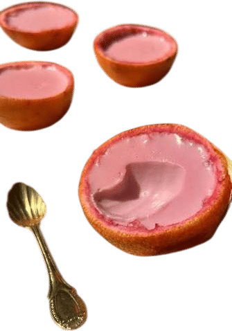 Blood Orange Possets