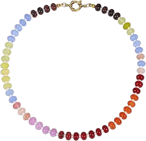 Beaded Gemstone Necklace for Women, Colorful Boho Bead Choker Necklace Natural Stone Freshwater Pearl Surfer Beach Necklace 14K Gold Plated Summer Handmade Jewelry Gifts