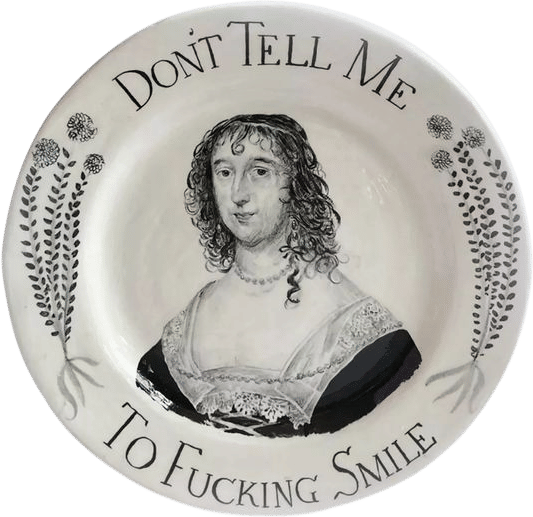 Pollyanna Johnson's protest plates 