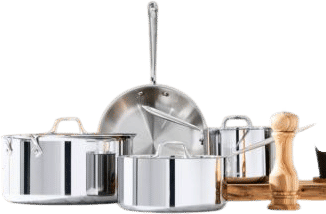 D3 Stainless Steel 7-Piece Cookware Set