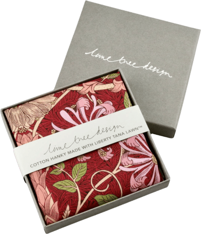 Single Hanky Made with Liberty Fabric