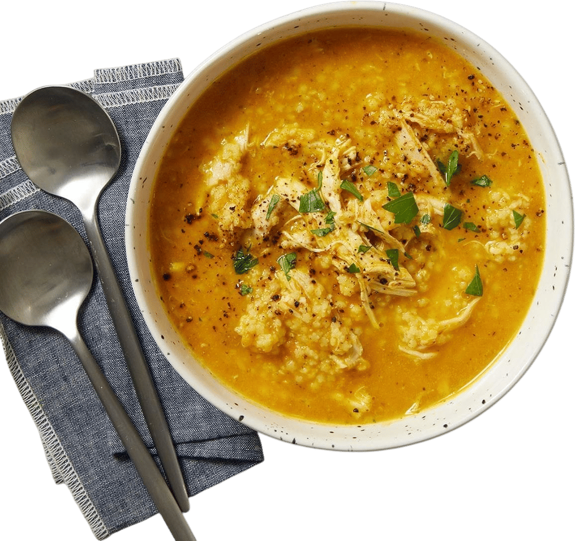 making soup on a Sunday and freezing half