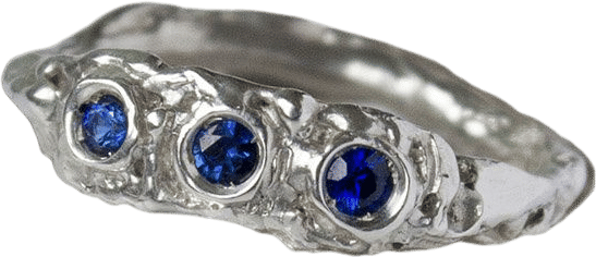 MONO MYCENA  MADE BY HAND IN ATHENS  HALLMARKED PRECIOUS METAL