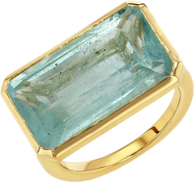 15.73ct Aquamarine Bezel Ring