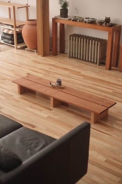 Low Table in Sapele