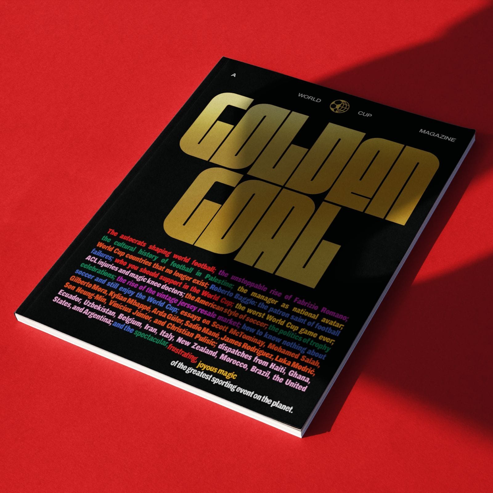 Golden Goal Print Magazine (2026 World Cup)