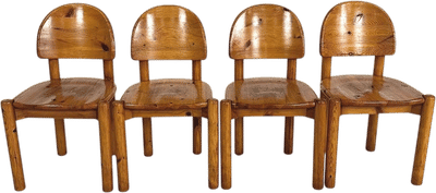 Rainer Daumiller Pine Dining Chairs