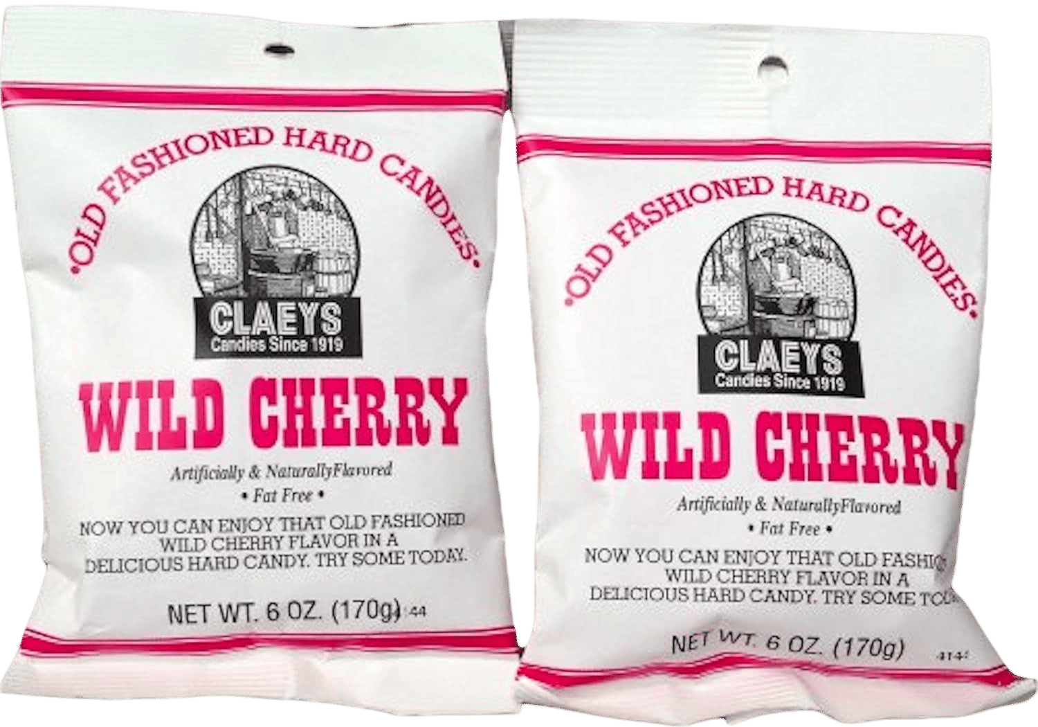 Claeys Wild Cherry Hard Candy