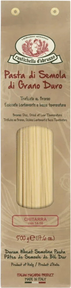 The best pasta: Rustichella D'Abruzzo