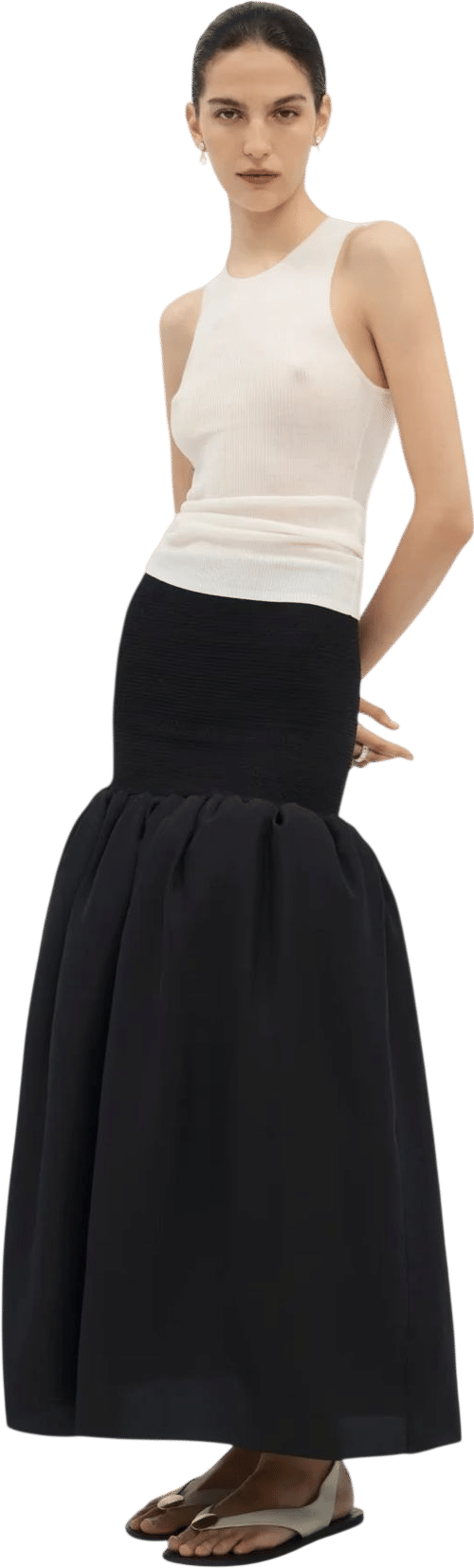 Quillan Skirt in Silk