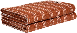2 Pack Bath Towel - Terracotta