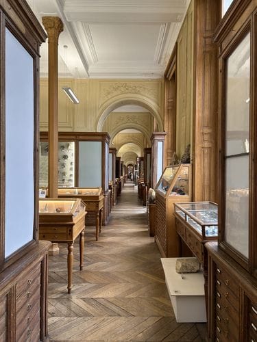 Musée de Minéralogie at the École des Mines, : Paris, France