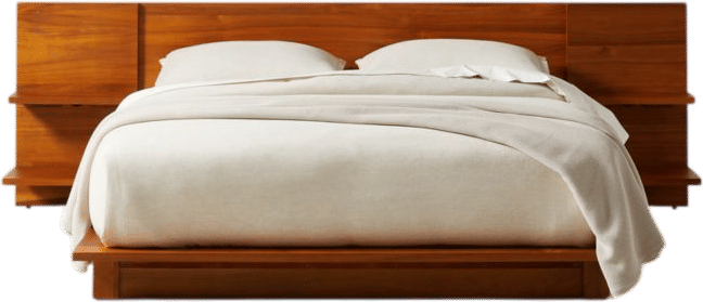 Andes Acacia Wood Platform Bed