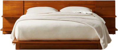 Andes Acacia Wood Platform Bed
