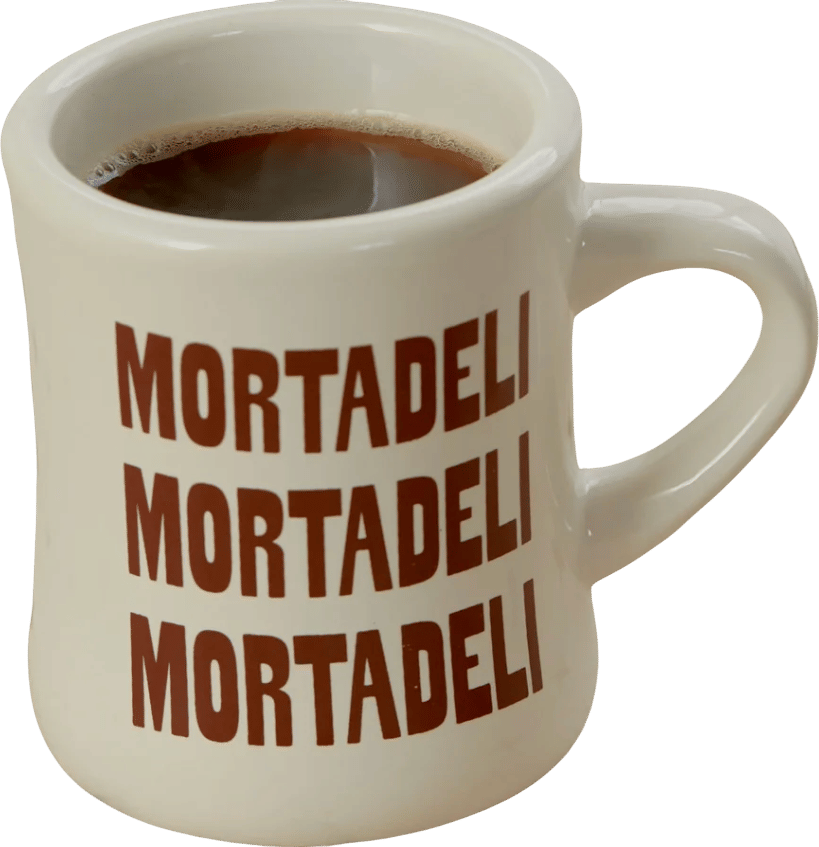 Mortadeli diner mug