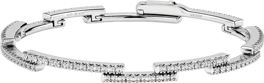 Interconnected Tennis Bracelet