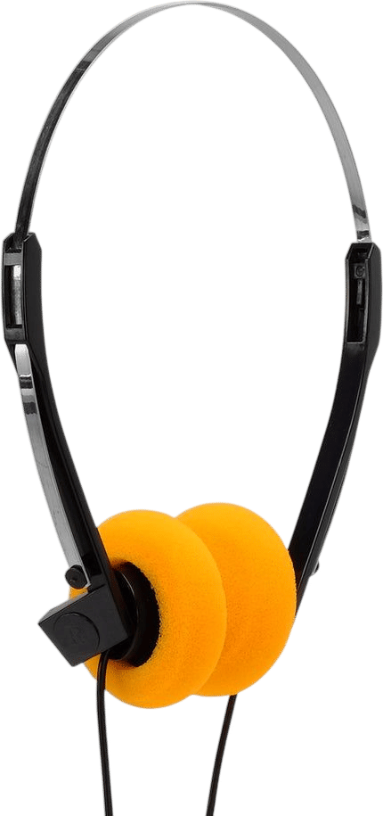 Retro Foam On-Ear Headphones