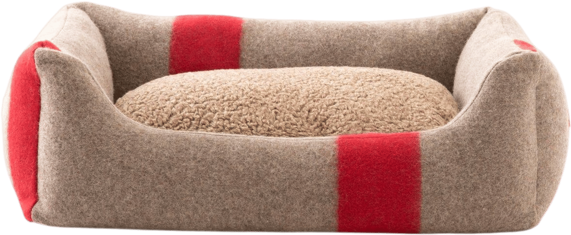 Henri Recycled Wool Dog Bed