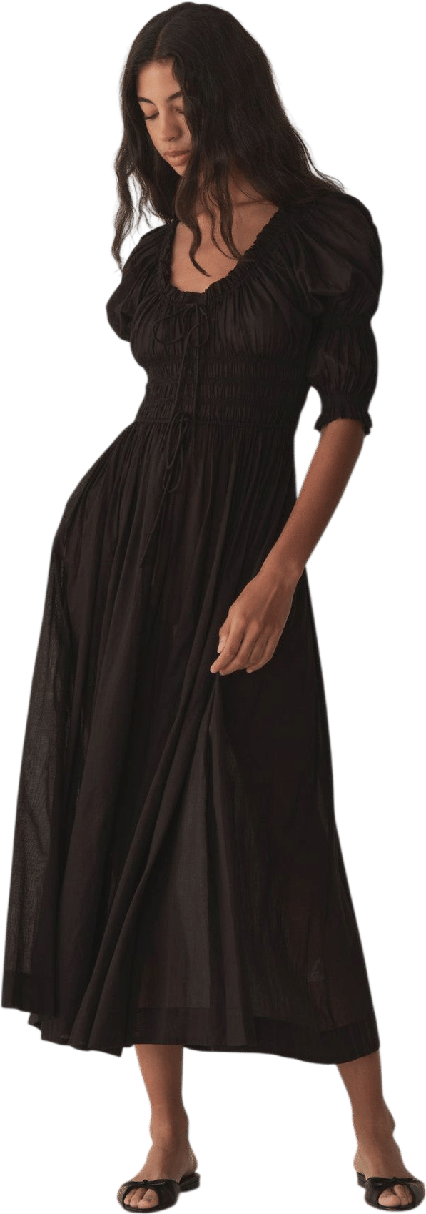 Ischia Dress - Black (DÔEN)