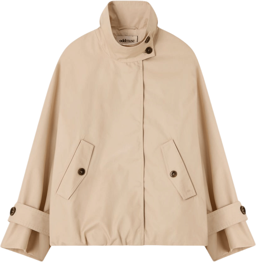 Oversized Cotton Mix Jacket