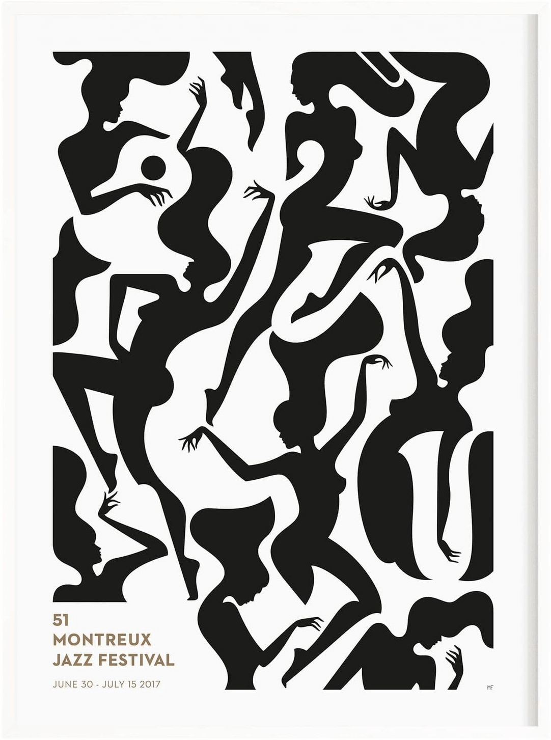 Malika Favre, Montreux Jazz Festival Affiche (2017)