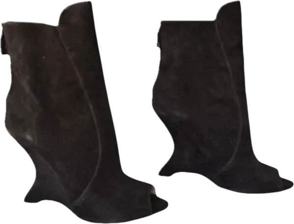 Black Suede Ankle Boots