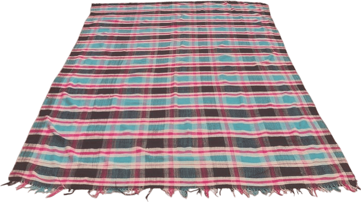 Multicolored Vintage Handwoven Moroccan Berber Blanket - Authentic - Etsy