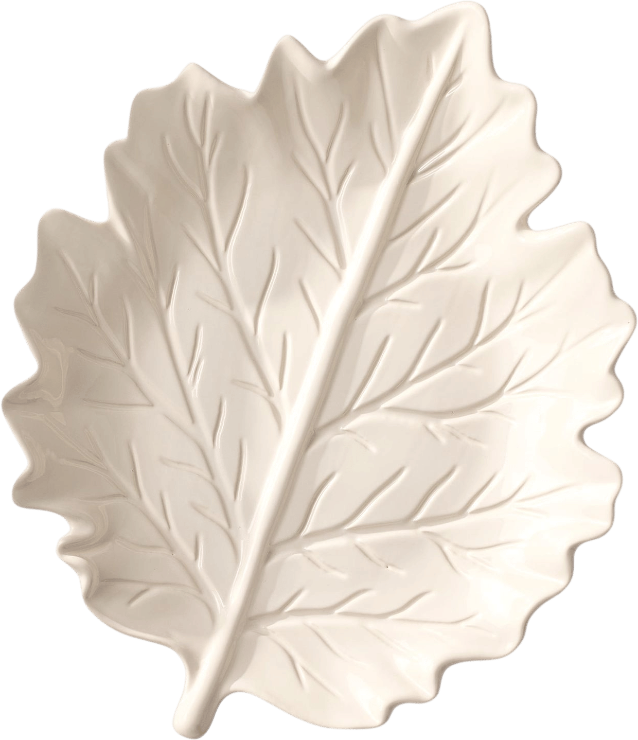 Figural Leaf Serving Platter