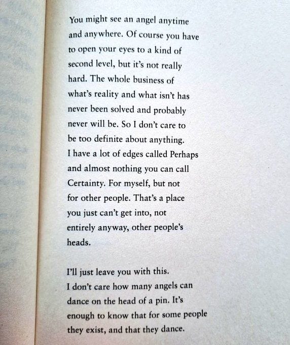 Angels by Mary Oliver