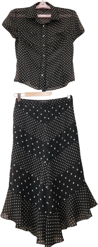 Polka Skirt Set
