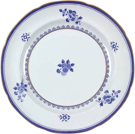 Spode Gloucester Blue Plates