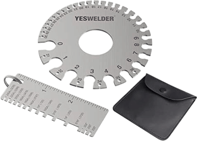 YESWELDER Round Dual Sided Metal Sheet Gauge