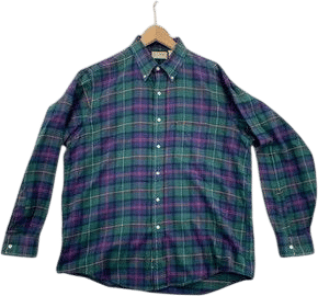 Vintage L L Bean Flannel Cotton