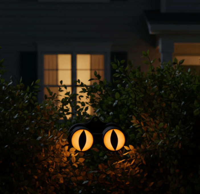 Spooky Glowing Eyes Halloween Decoration