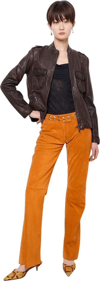 FRYE Suede Pants | Khata Space