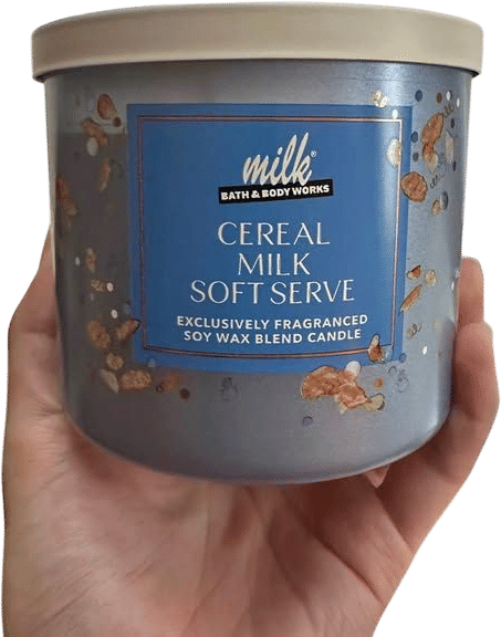 Bath & Body Works Cereal Milk Soft Serve Candle