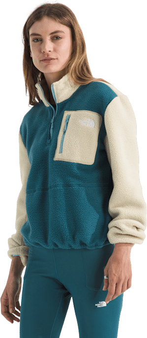 North Face Half Zip (size up)