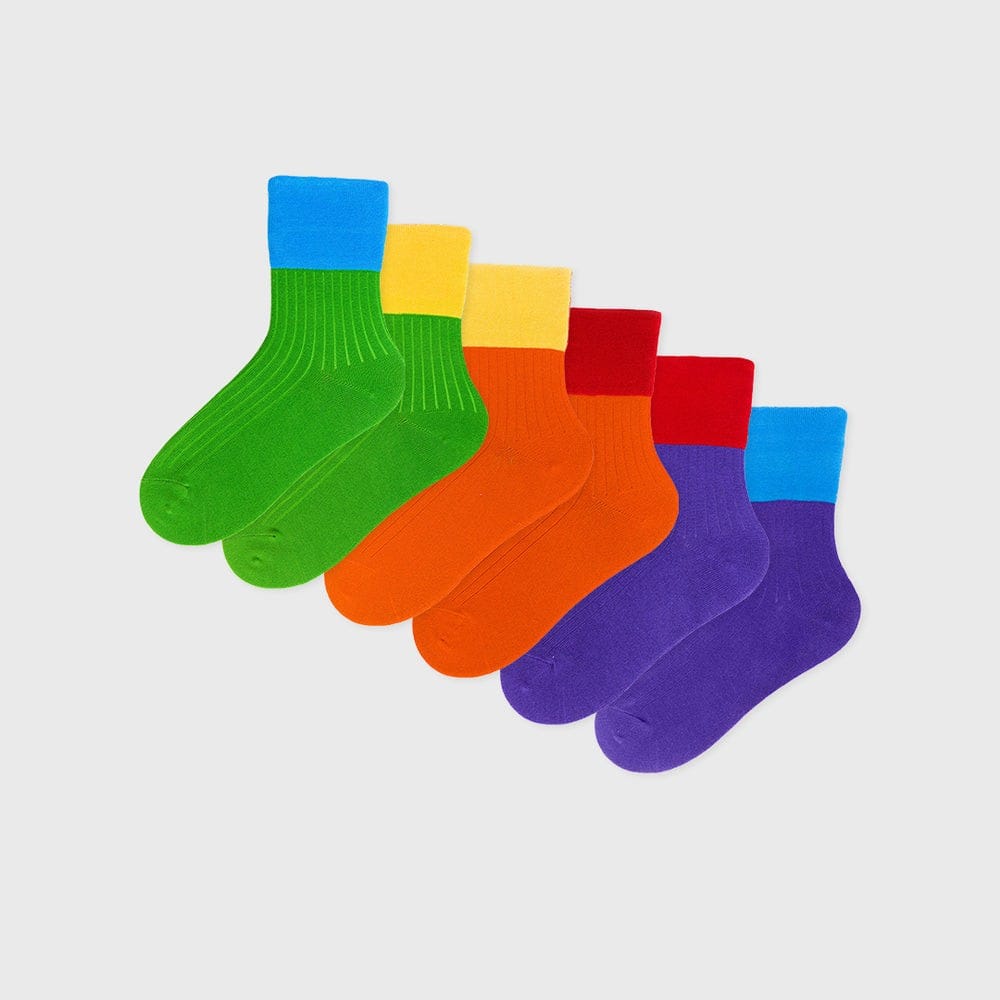 Color Wheel Socks (3 Pack)