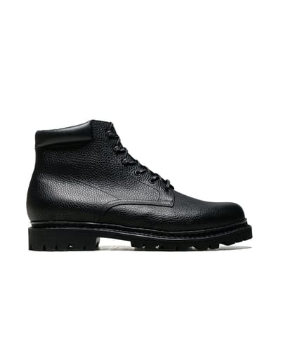 Bergy Grainé Noir Boot