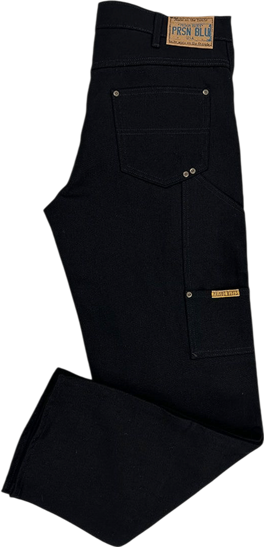 Double Knee Jeans | Rinsed Black