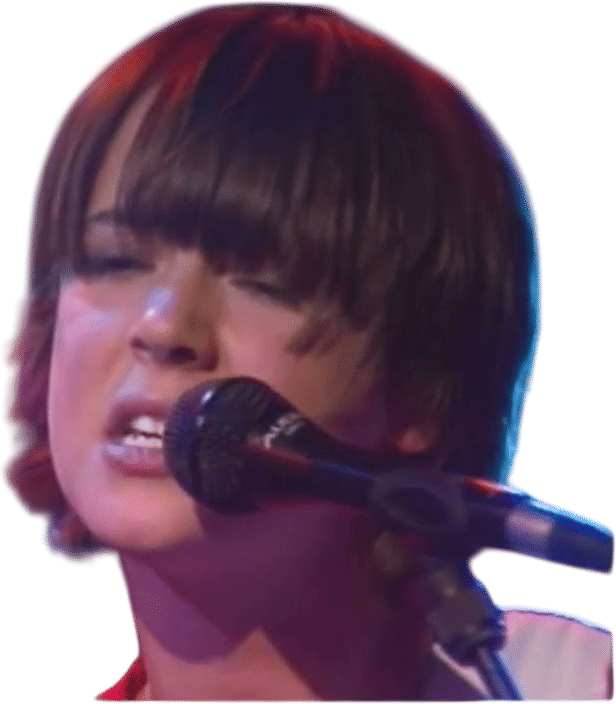 Cat Power performing “Nude as the News” on French TV in 1996