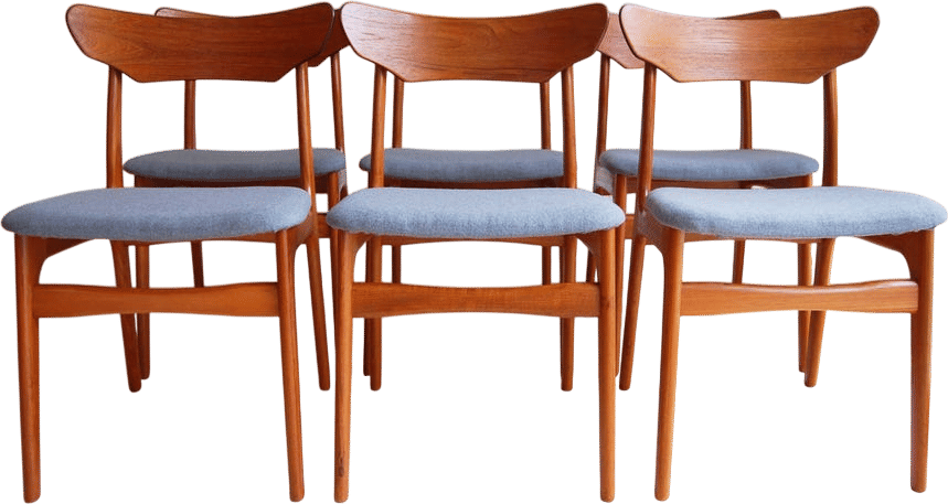 Schiønning & Elgaard Teak Dining Chairs