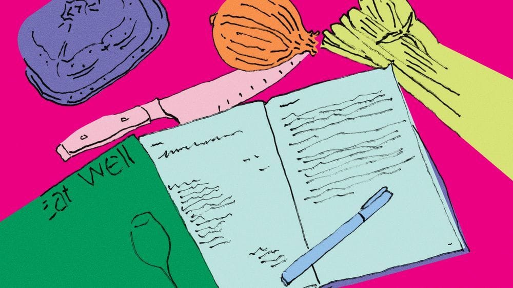 keeping a recipe binder