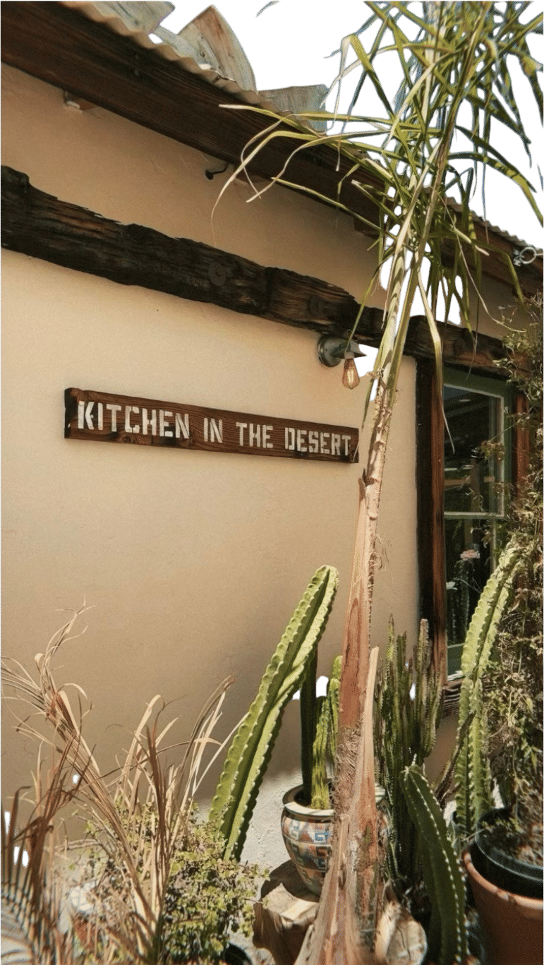 Kitchen in the desert