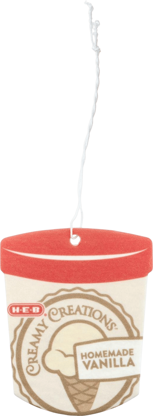 heb ice cream car freshener