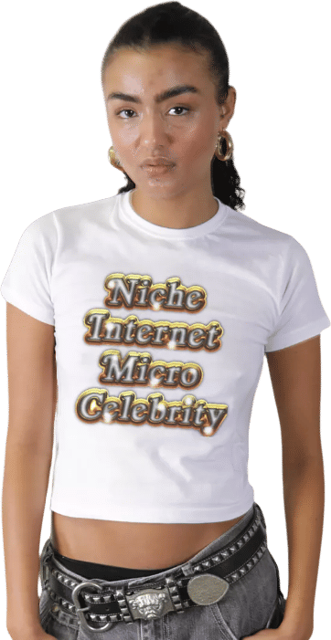 OGBFF Niche Internet Micro Celebrity Baby Tee